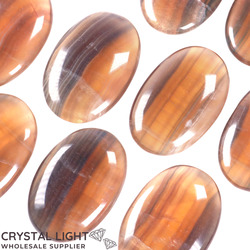 Soapstones & Palmstones by Quantity: Yellow Fluorite Palmstone