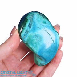 All Other Crystal Specimens: Chrysocolla & Malachite Freeform