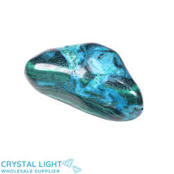 All Other Crystal Specimens: Chrysocolla & Malachite Freeform