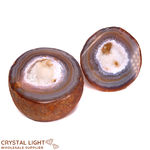 Agate Pot with Lid (Small)