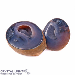 Crystal Pots: Agate Pot with Lid (Small)