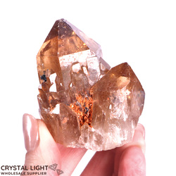 Natural Points: Kundalini Citrine Point