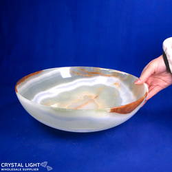 Bowls, Plates & Dishes: Green Onyx Bowl