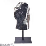 Black Amethyst Druse on Stand