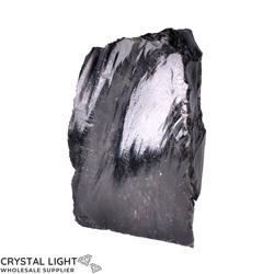 Rough Cut Bases: Black Obsidian Rough Cut Base