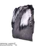 Black Obsidian Rough Cut Base