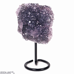 Display Pieces on Stand: Amethyst Druse on Stand