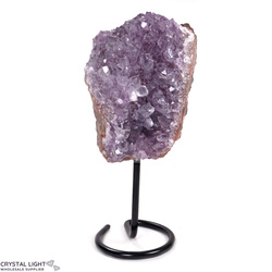 Display Pieces on Stand: Amethyst Druse on Stand