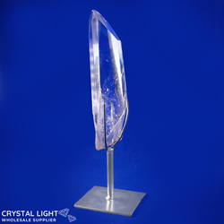 Phantom Crystals: Lemurian Quartz Point on Stand (Phantom)