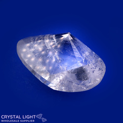 Faceted Shapes: Clear Quartz Faceted Shape (AAA-Grade)
