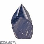 Silversheen Obsidian Cut Base Point