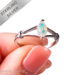 Ethiopian Opal Marquise Ring