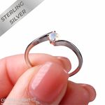 Ethiopian Opal Bypass Ring