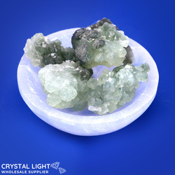 USB Light Stands: Prehnite Mini Decor Bowl