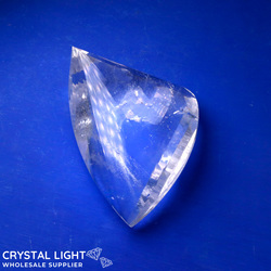 Faceted Shapes: Clear Quartz Faceted Shape (AAA-Grade)