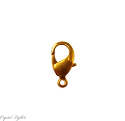 Lobster Clasp: Gold Lobster Clasp 11.5mm