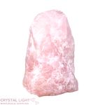 Rose Quartz Rough Cut Base