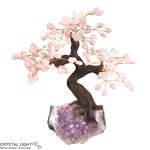 Rose Quartz Druse Tree (Single)