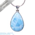 Larimar Drop Pendant