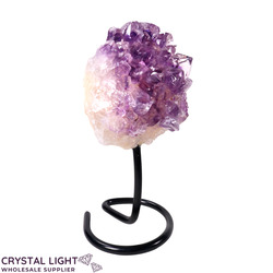 Display Pieces on Stand: Amethyst Druse on Stand