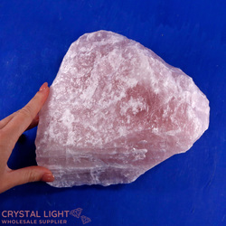 Single Rough Listings: Rose Quartz Rough Piece