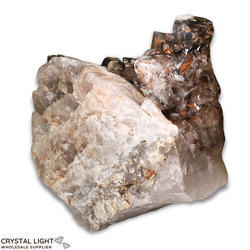 Elestial Formation: Smokey Elestial Quartz (Large)