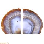 Agate Bookends