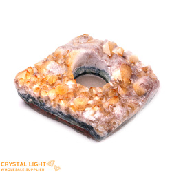 Candle Holders: Citrine Candle Holder (Single)