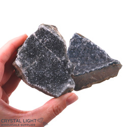 Druse Lots: Black Amethyst Druse Lot