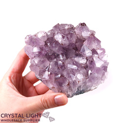 Single Druse Pieces: Amethyst Druse