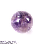 Chevron Amethyst Sphere /39mm