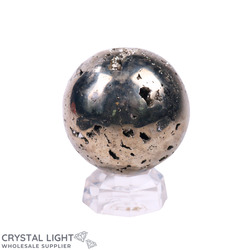 Spheres: Pyrite Sphere /54mm