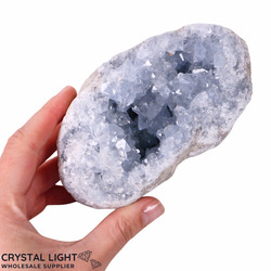 Single Druse Pieces: Celestite Druse
