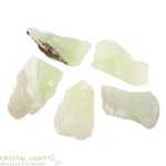 Green Calcite Rough Lot