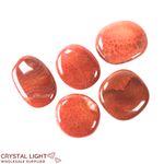 Fire Agate Flatstone Lot