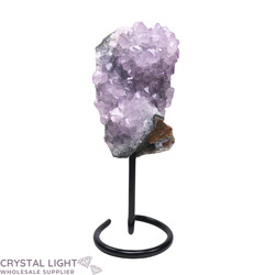 Display Pieces on Stand: Amethyst Druse on Stand