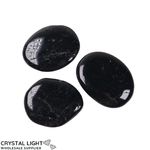 Black Tourmaline Flatstone Lot
