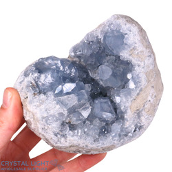 Single Druse Pieces: Celestite Druse