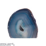 Teal Agate Cut Base