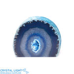 Blue Agate Cut Base Geode