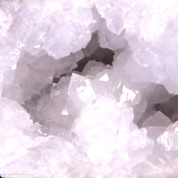 Quartz Geodes: Quartz Geode Half