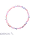 Morganite & Aquamarine Bracelet 4mm