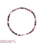 Rubelite Bracelet 4mm