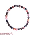 Mixed Tourmaline Bracelet 6mm