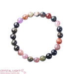 Mixed Tourmaline Bracelet 8mm