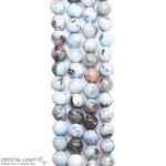 Larimar Beads 8mm