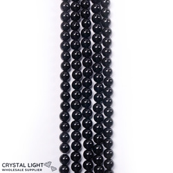 6mm Bead: Black Onyx Beads 6mm