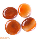 Fire Agate Flatstone Lot