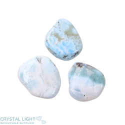 Flatstone Individuals and Lots: Larimar Flatstone Lot