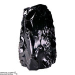 Black Obsidian Cut Base